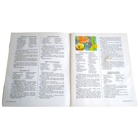 McCall's Fish and Fowl Cookbook 1965 Recipes Shellfish Goose Duck Turkey Chicken - Picture 5 of 8